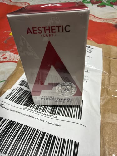 Customer photo review of Clenbuterol Aesthetic Labs