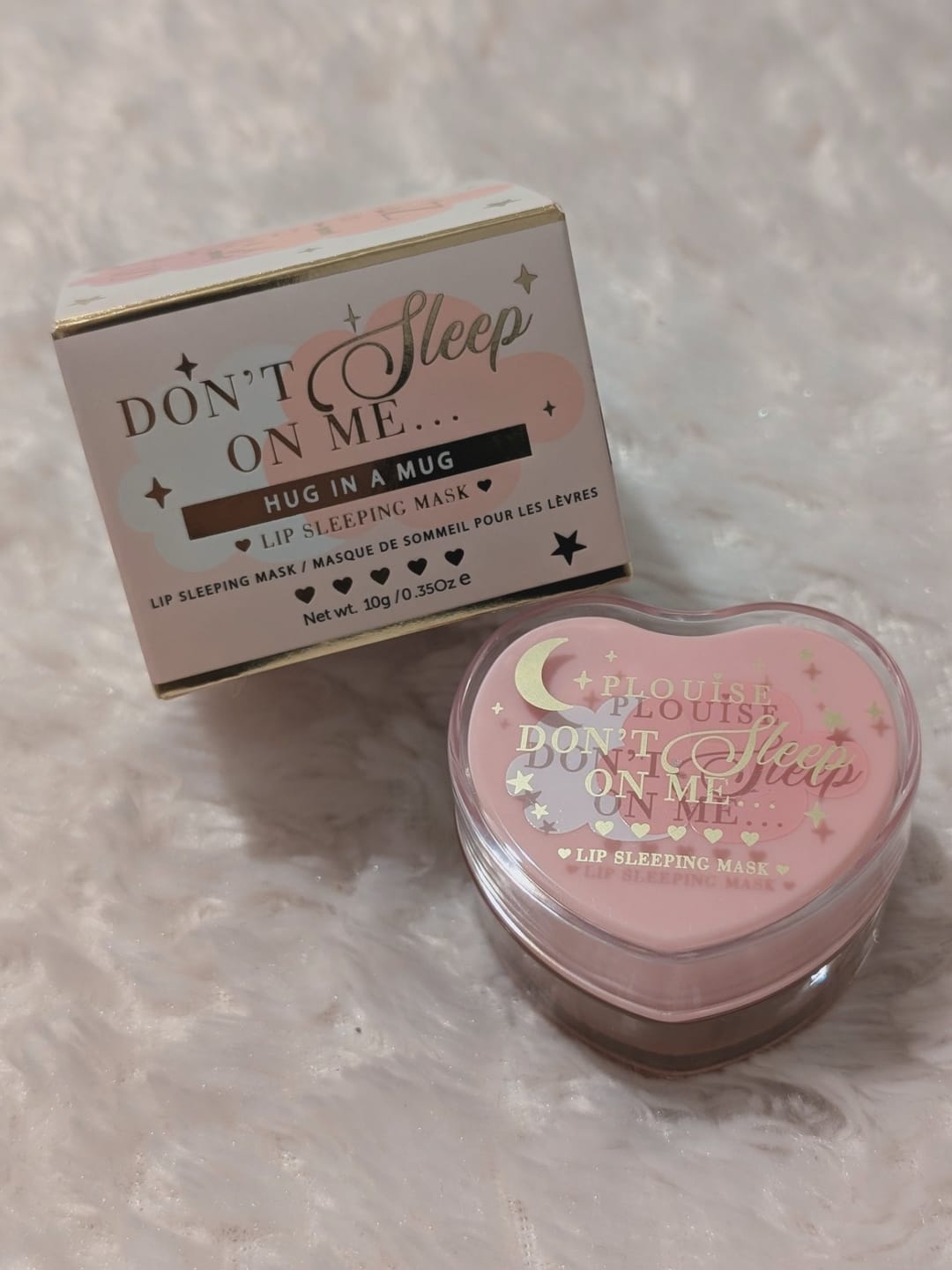 Customer photo review of P.Louise Lip Sleeping Mask