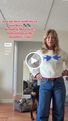 Customer video review of Flying Monkey City Sleek Barrel Jean