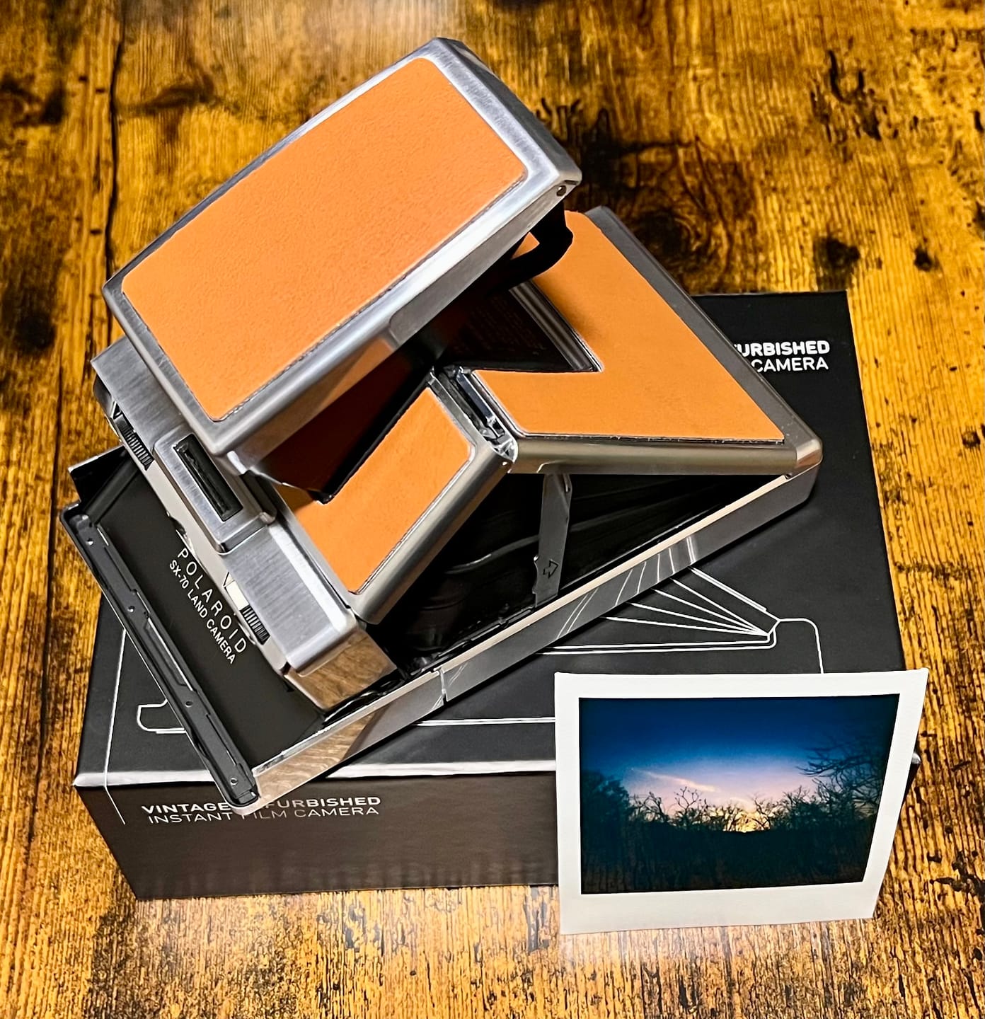 Customer photo review of Polaroid SX-70 to 600 Film Conversion with Repair Service (Non-Autofocus Models)