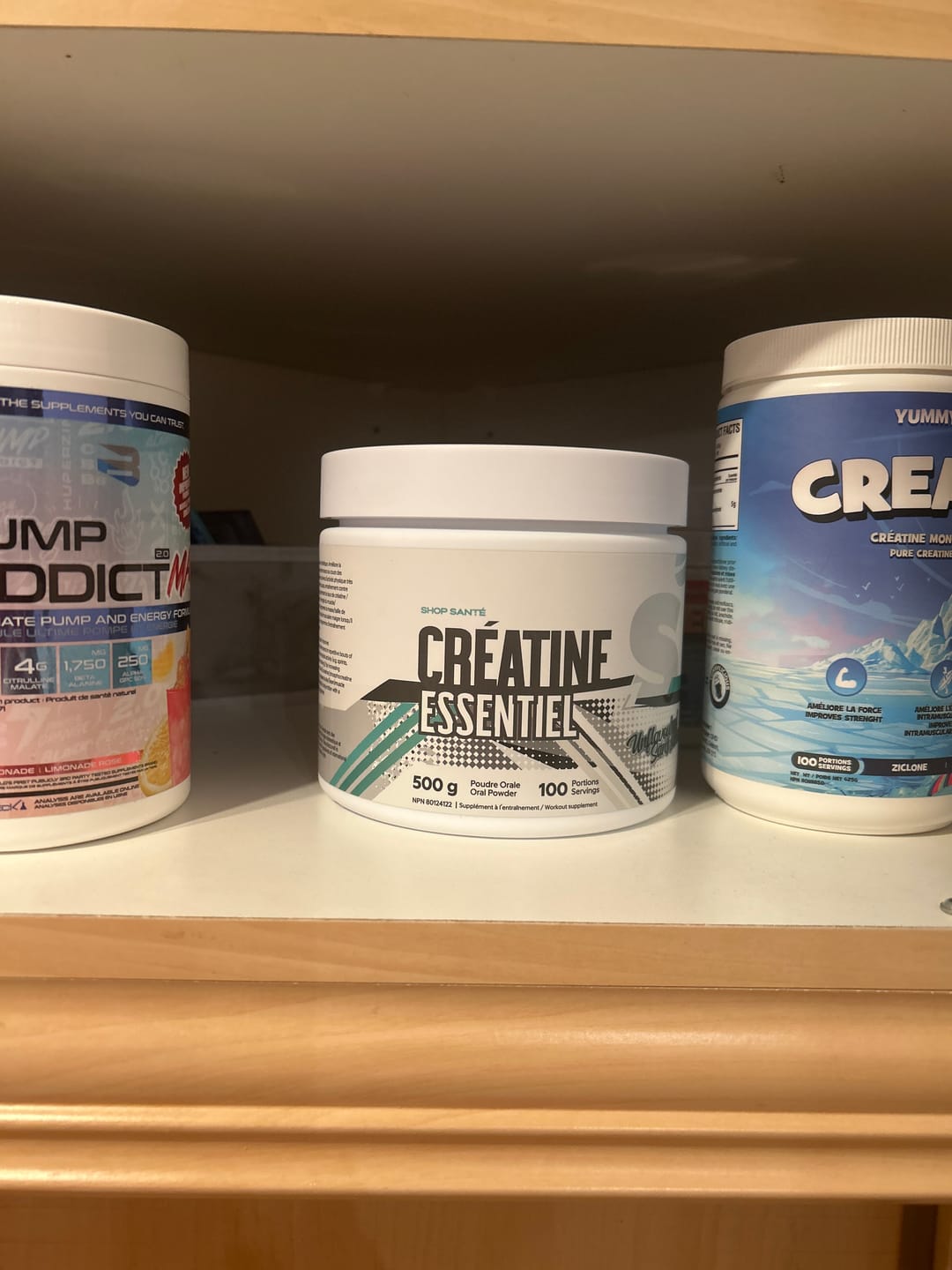 Customer photo review of Shop Santé - Essentiel Créatine - 500g