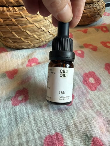 Customer photo review of Olio CBD 18% Full Spectrum - 10ml