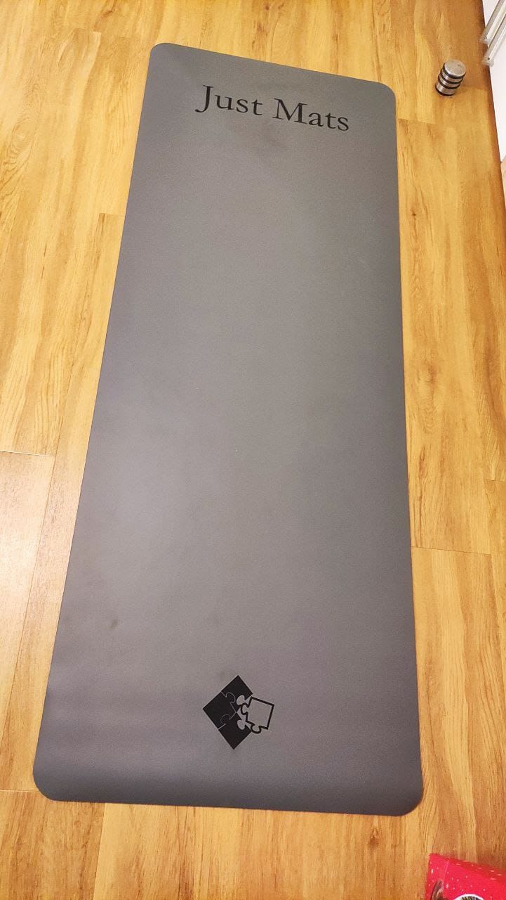 Customer photo review of Yogamatte - PUREFLOW PRO | Naturkautschuk & PU-Leder | 4,5 mm
