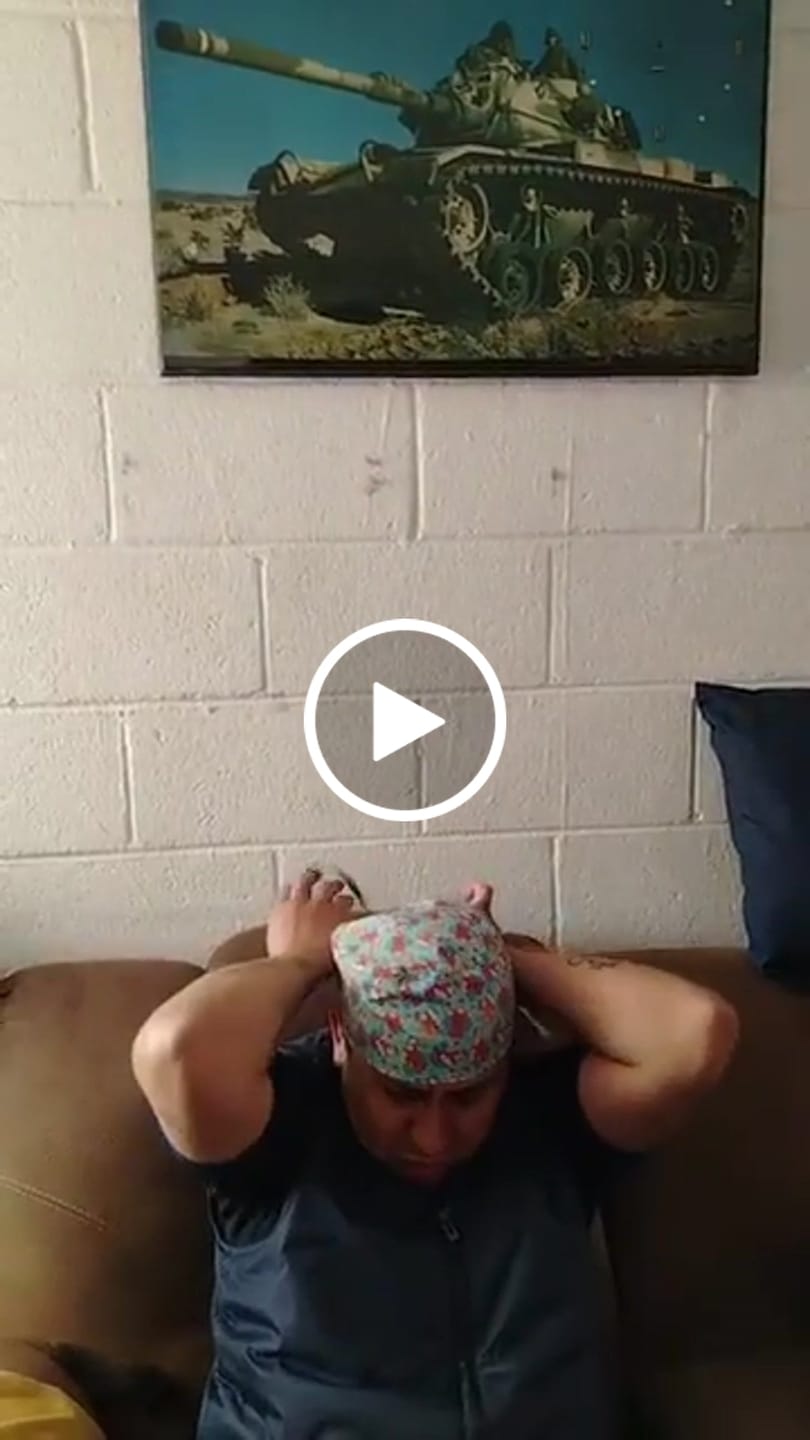 Customer video review of Gorro quirúrgico Hercules