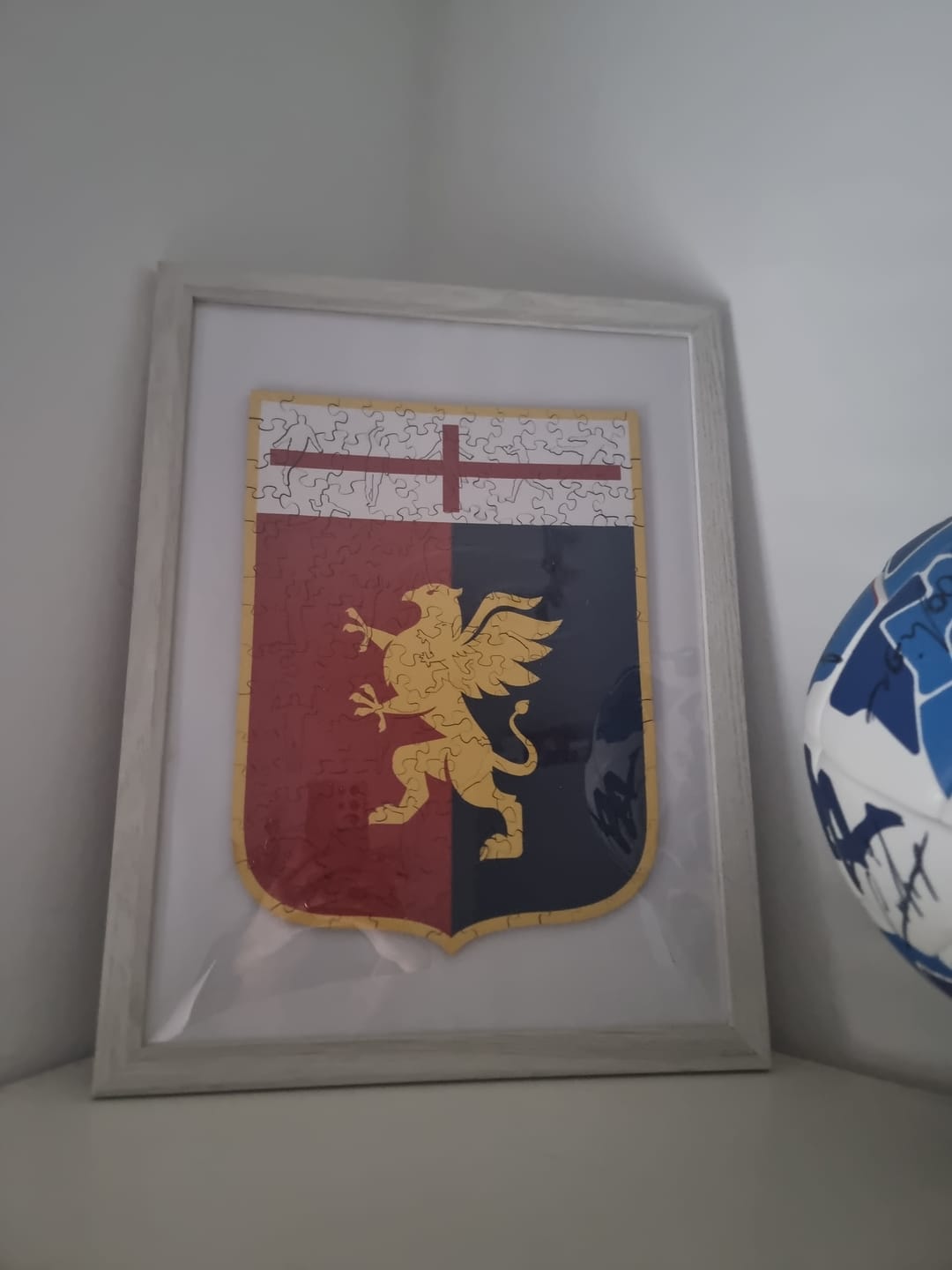 Customer photo review of Logo Genoa® - Puzzle di Legno