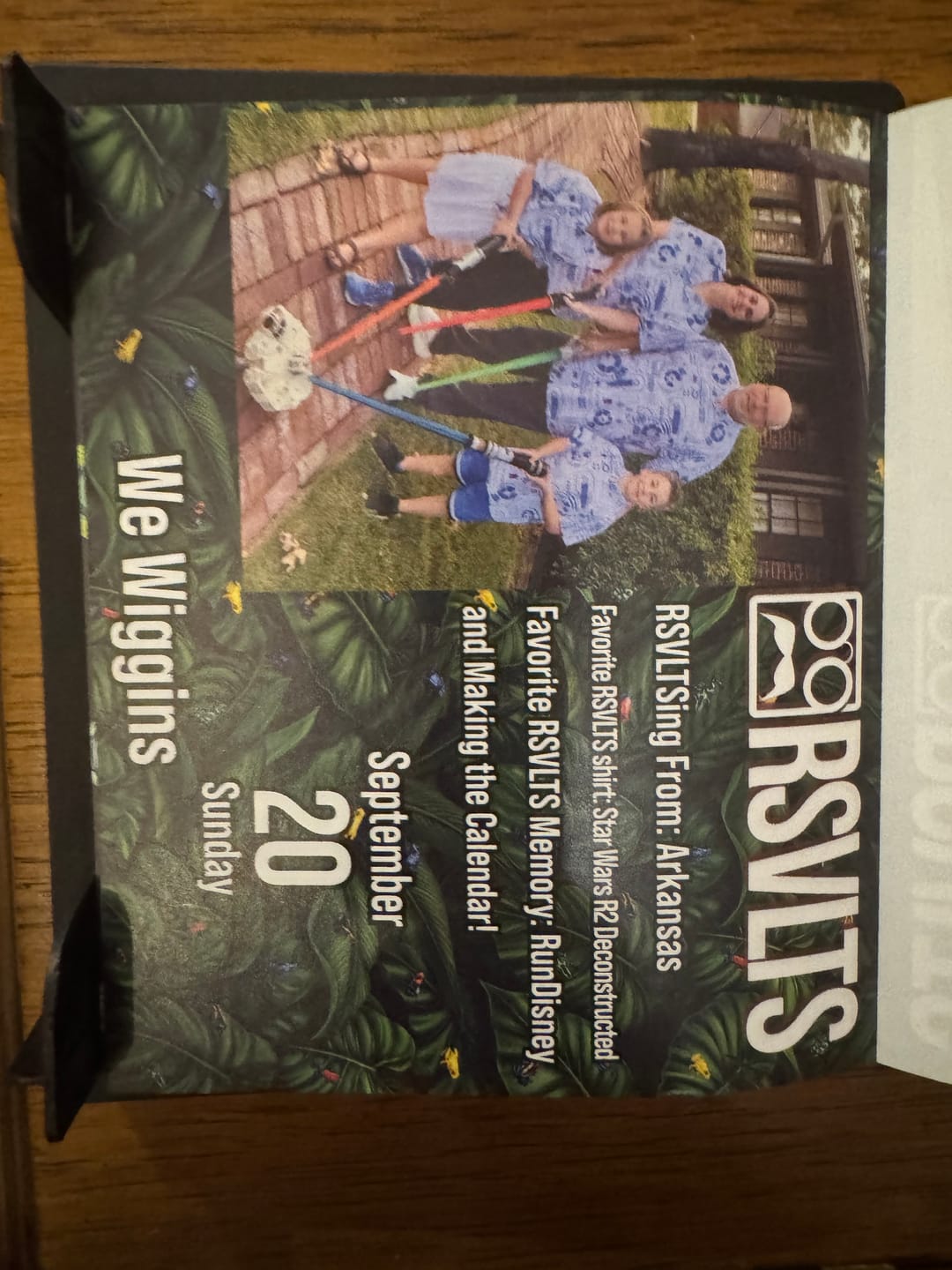 Customer photo review of RSVLTS 2026 Calendar