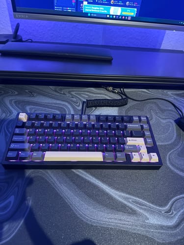 Customer photo review of WOBKEY Rainy75 - 75% Aluminum Mechanical Keyboard