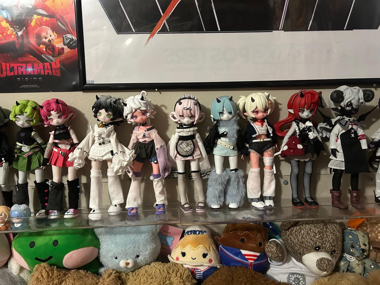 Customer photo review of Cooze Devil Horns Series 1/8 Action Figure BJD Blind Box