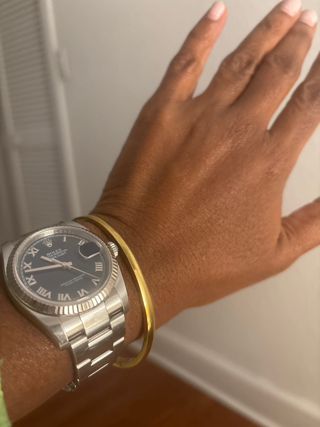 Customer photo review of Marbella Cuff Bracelet (Bundle)