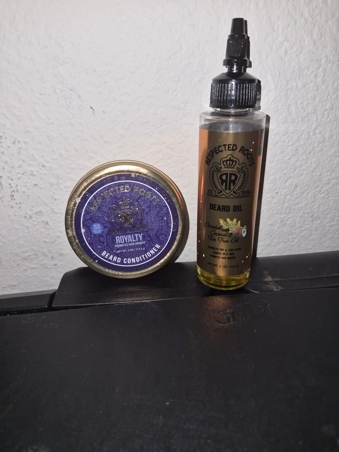 Customer photo review of Beard Conditioner - Royalty Scent
