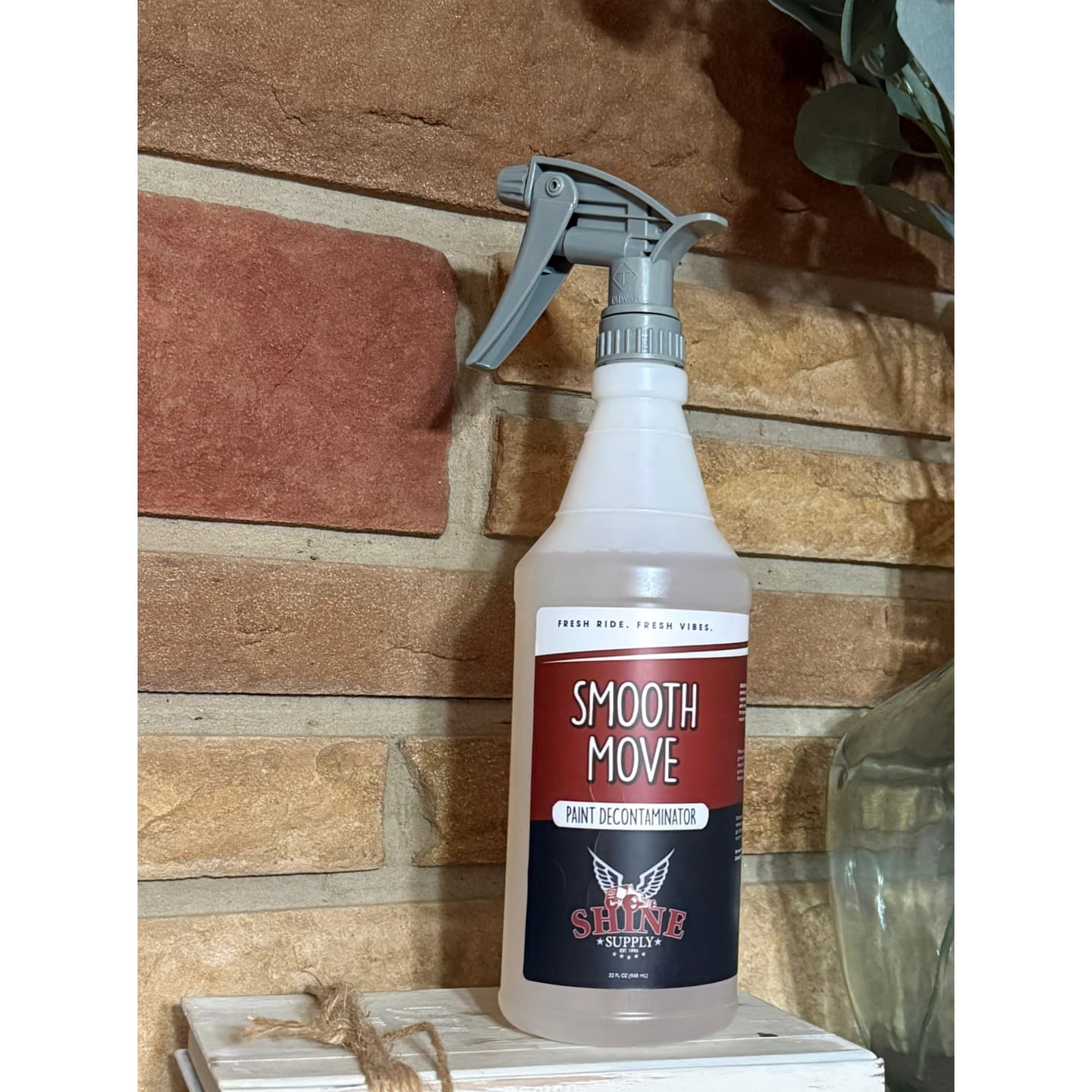Customer photo review of Shine Supply 32oz. Labels
