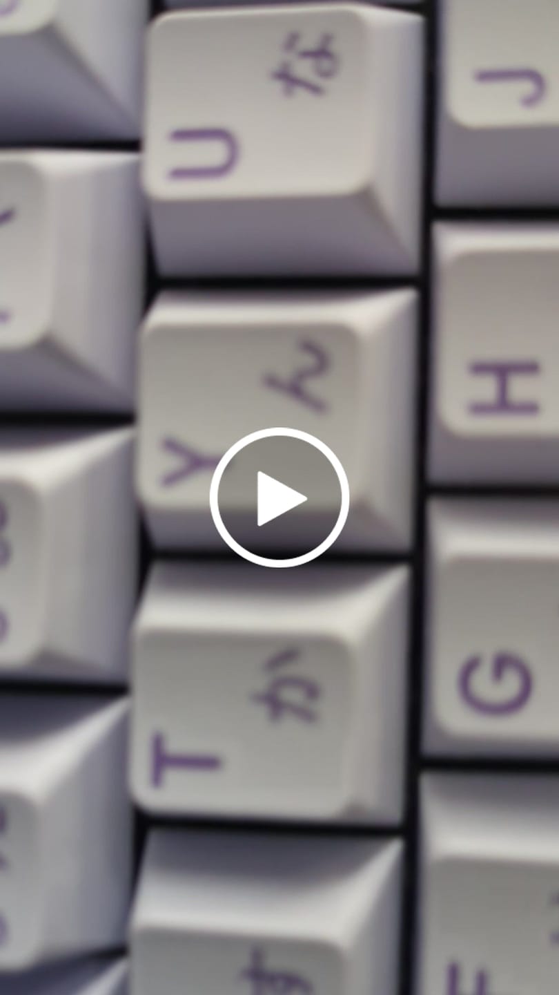 Customer video review of LUBED, FILMED, AND SPRING SWAPPED CHERRY MX SWITCHES (10PCS)