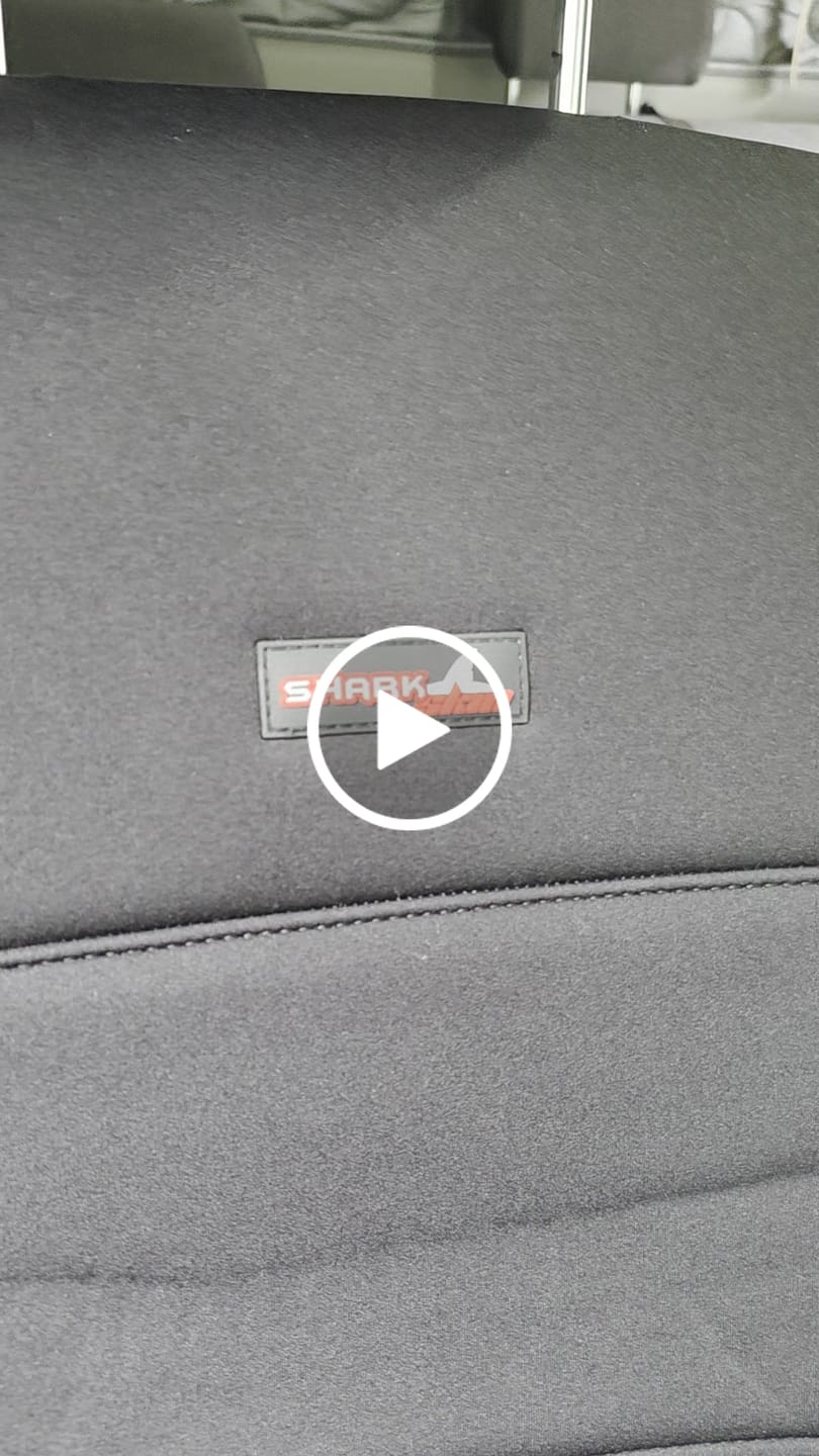 Customer video review of Sharkskin Front Seat Covers for Toyota Hilux Dual Cab (2005-2015)