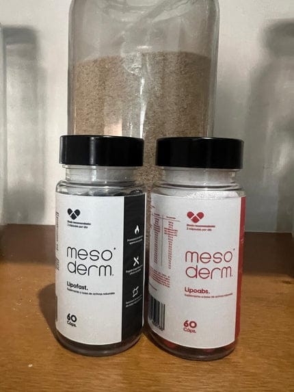 Customer photo review of 2 Frascos Cápsulas Mesoderm