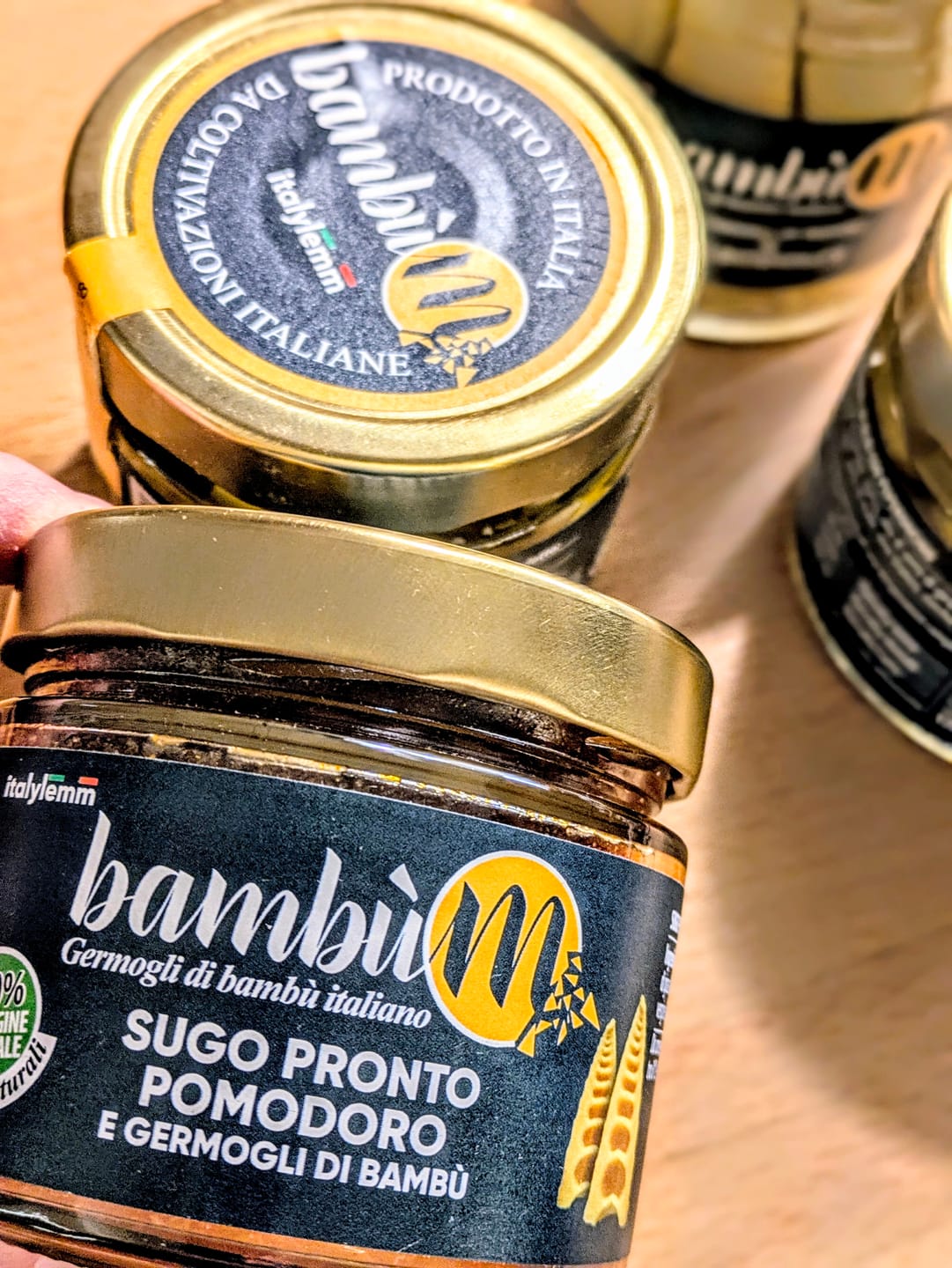 Customer photo review of Bambussprossen Basilikum Pesto – 140g