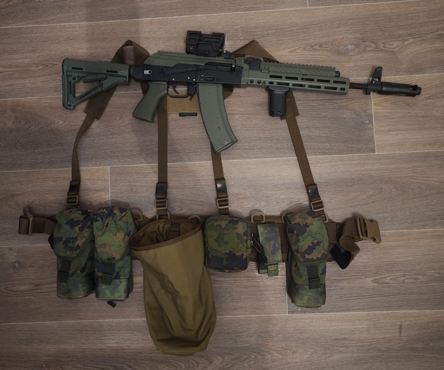 Customer photo review of Valjas 3-piece belt pad