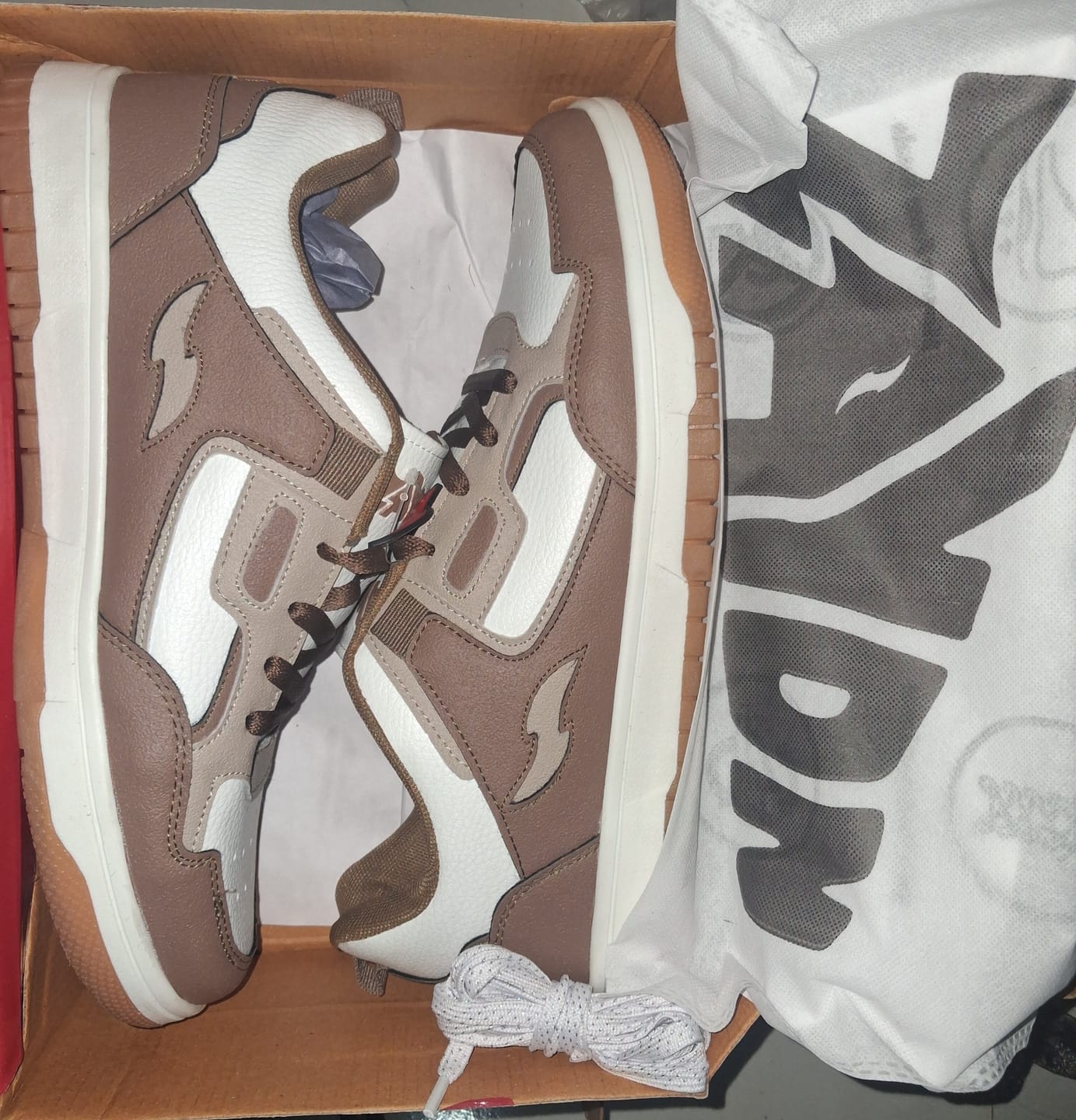Customer photo review of COOPER Beige Brown