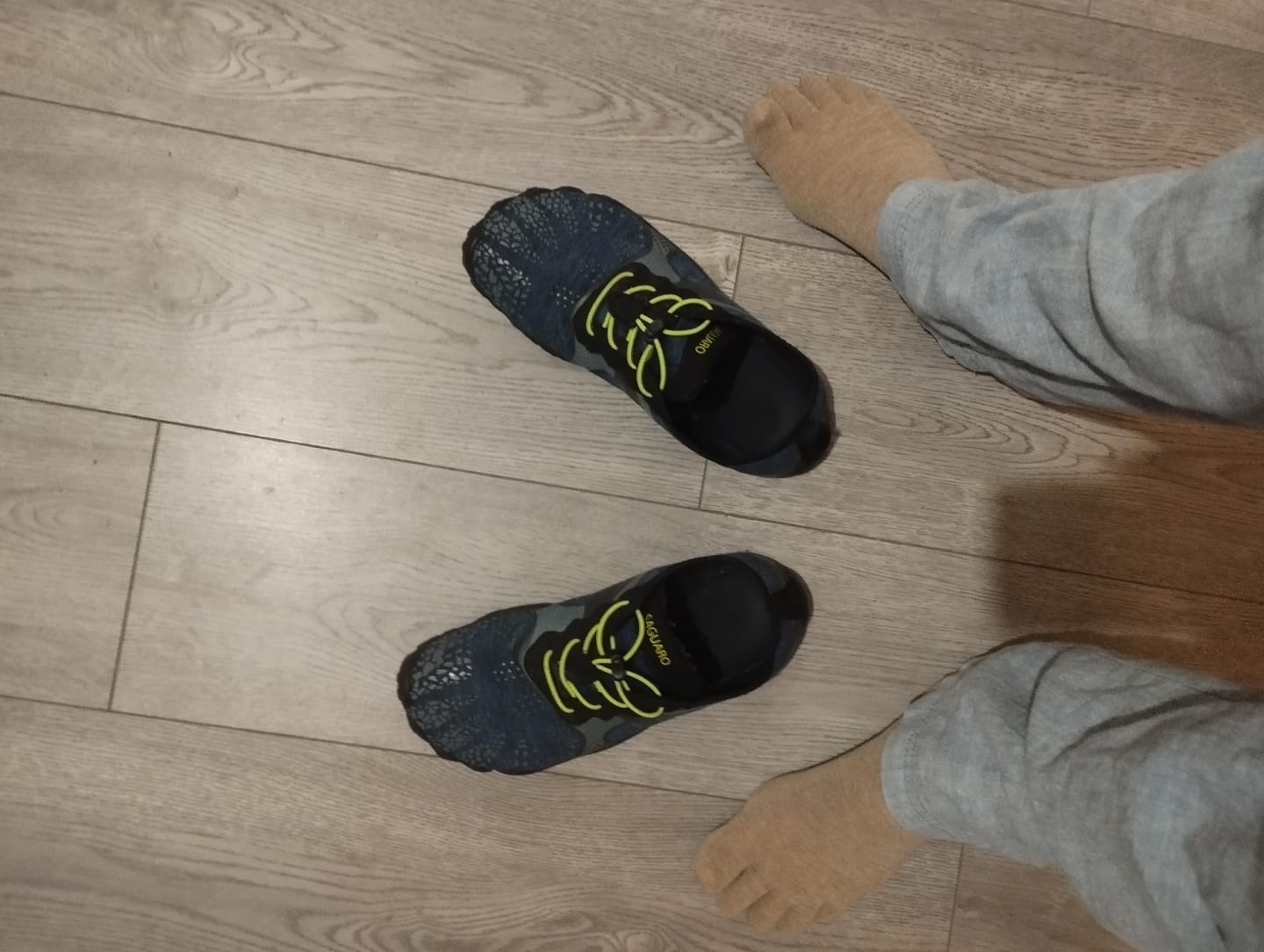 Customer photo review of Chaussettes à Orteils Sans Couture