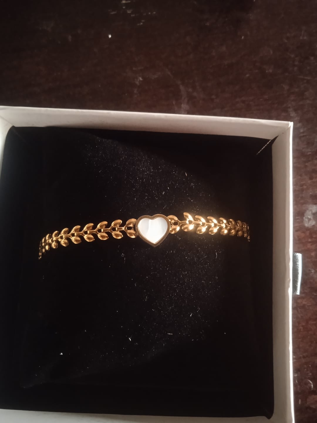 Customer photo review of Aurelia Heartbeam Bracelet