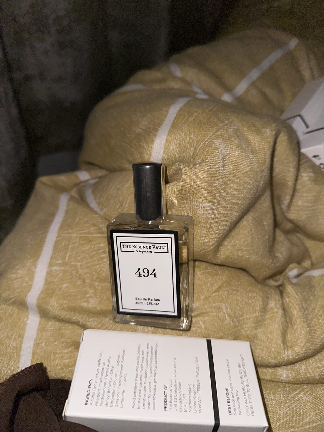Customer photo review of Inspired By Love Notes Vanilla Suede - 494