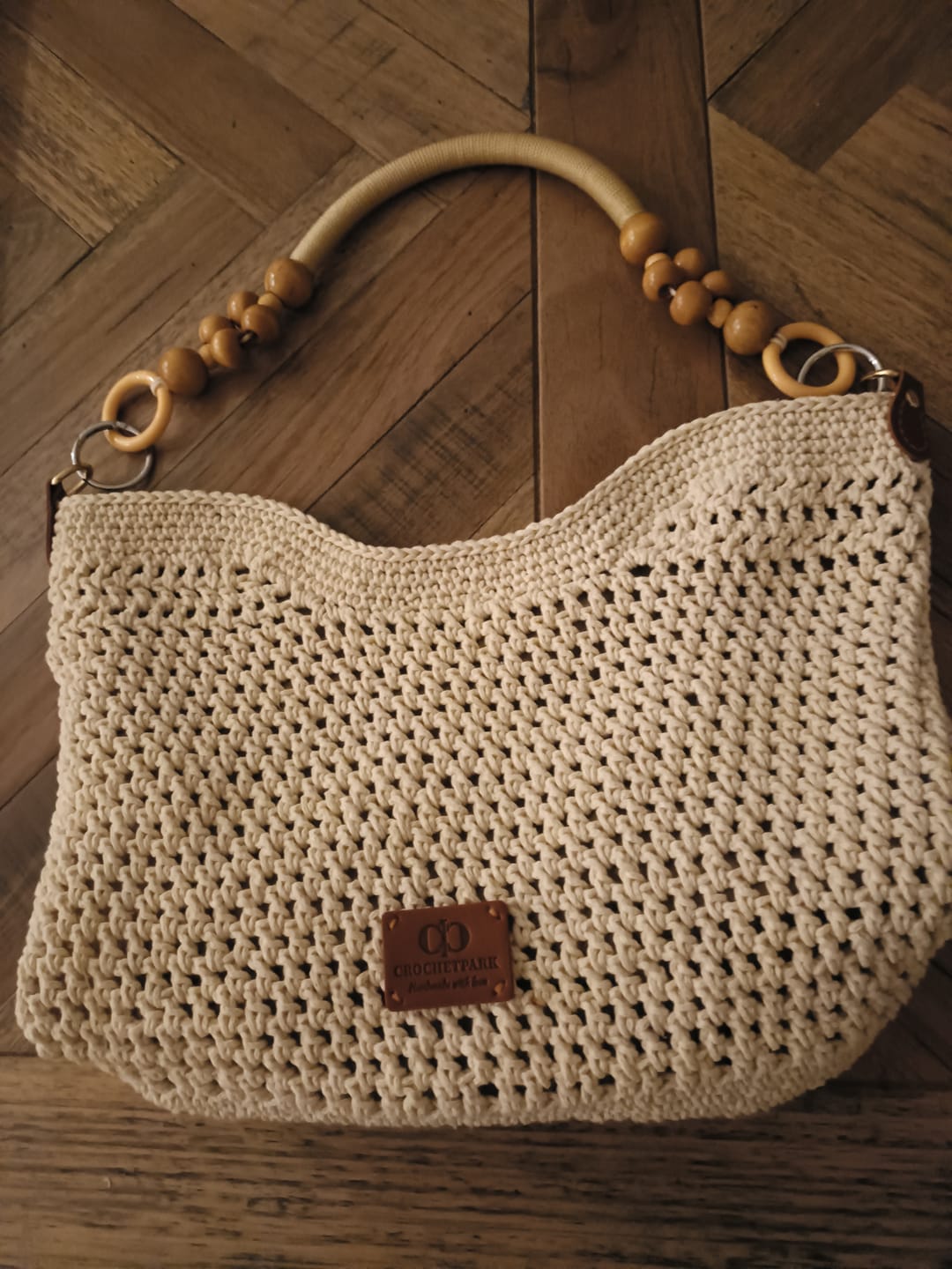 Customer photo review of CrochetPark™ Sunny Beach Tote crochet kit