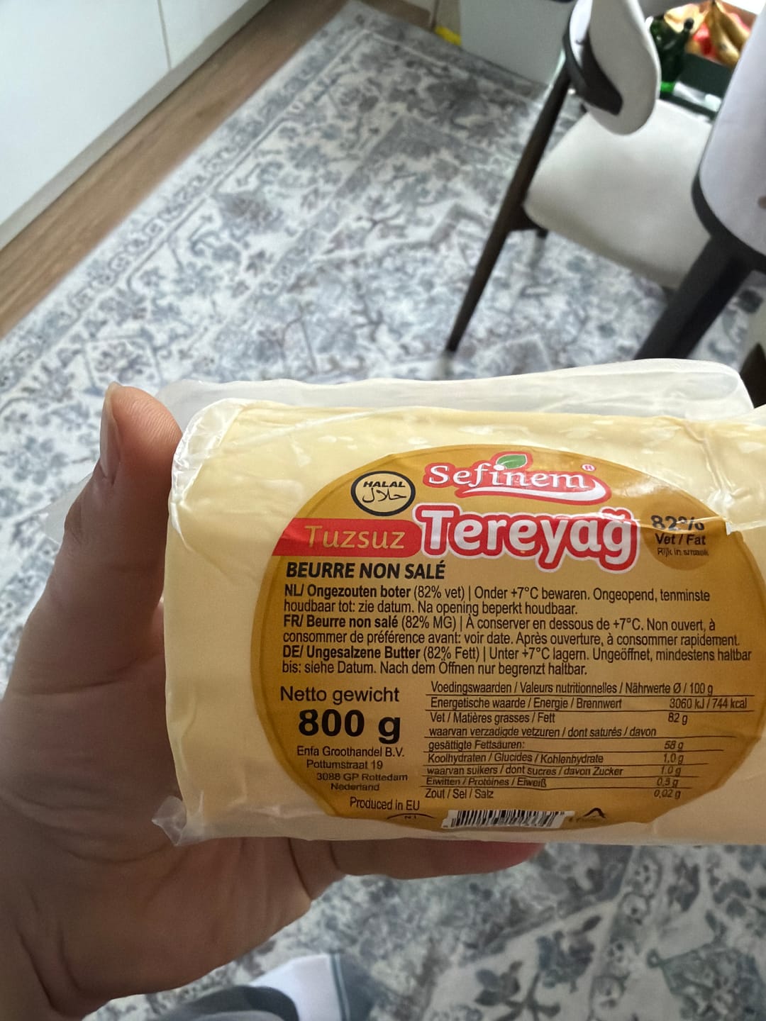 Customer photo review of Çiftlik Tereyağı 800 gr