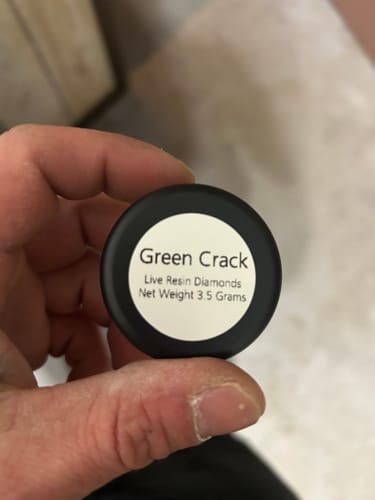 Customer photo review of Green Crack | Live Resin Diamonds