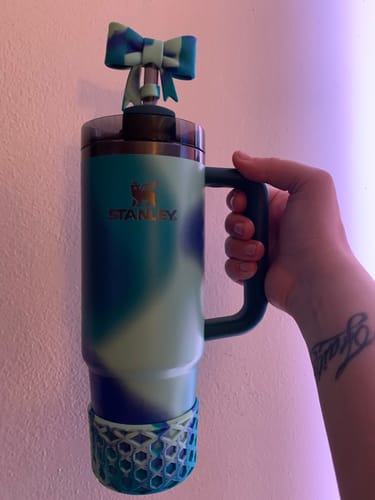 Customer photo review of Coastal Teal WAFFLE Tumbler Boot
