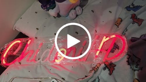 Customer video review of Custom Neon: ChidoriHD