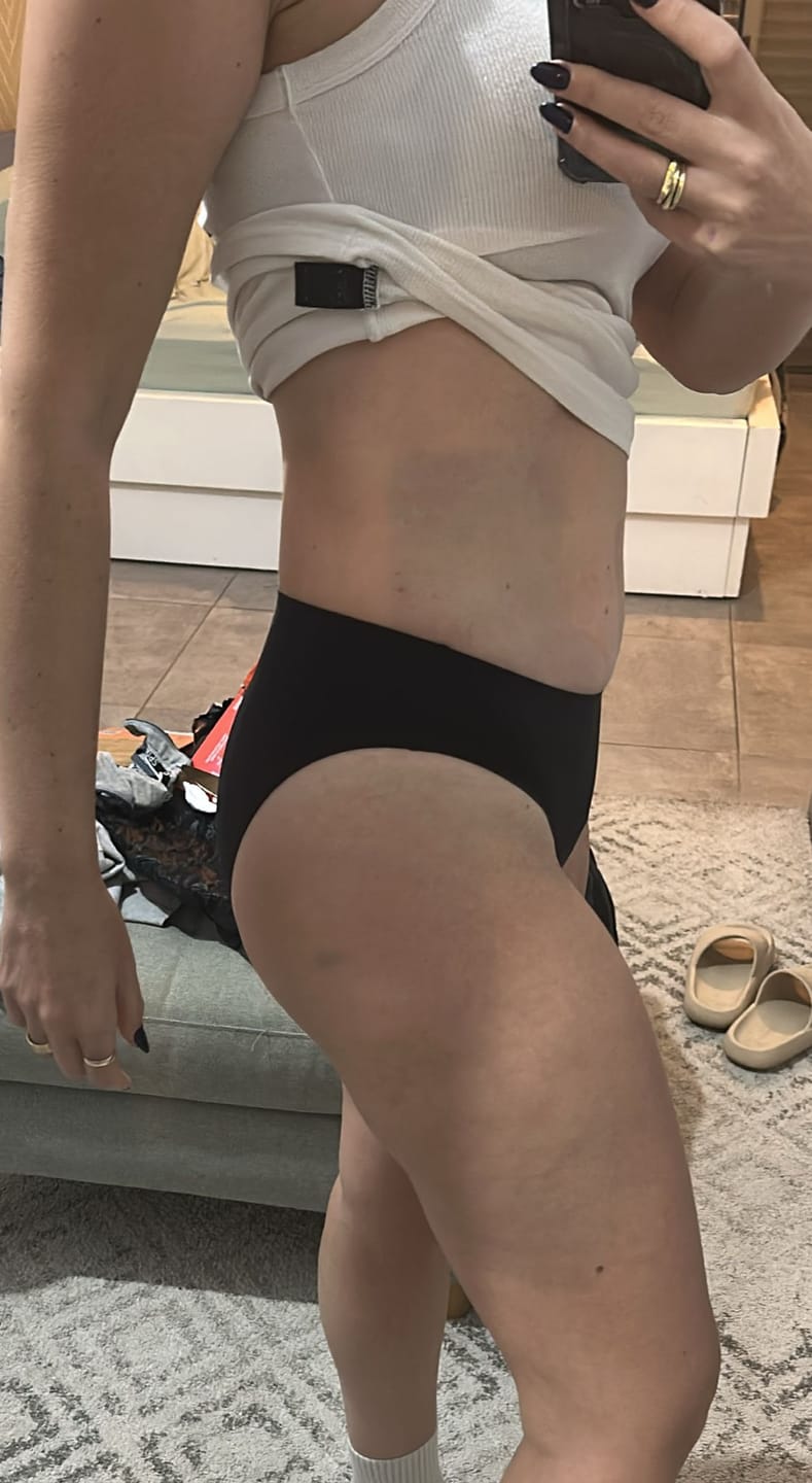 Customer photo review of ביקיני ללא תפרים - ספיגה גבוהה