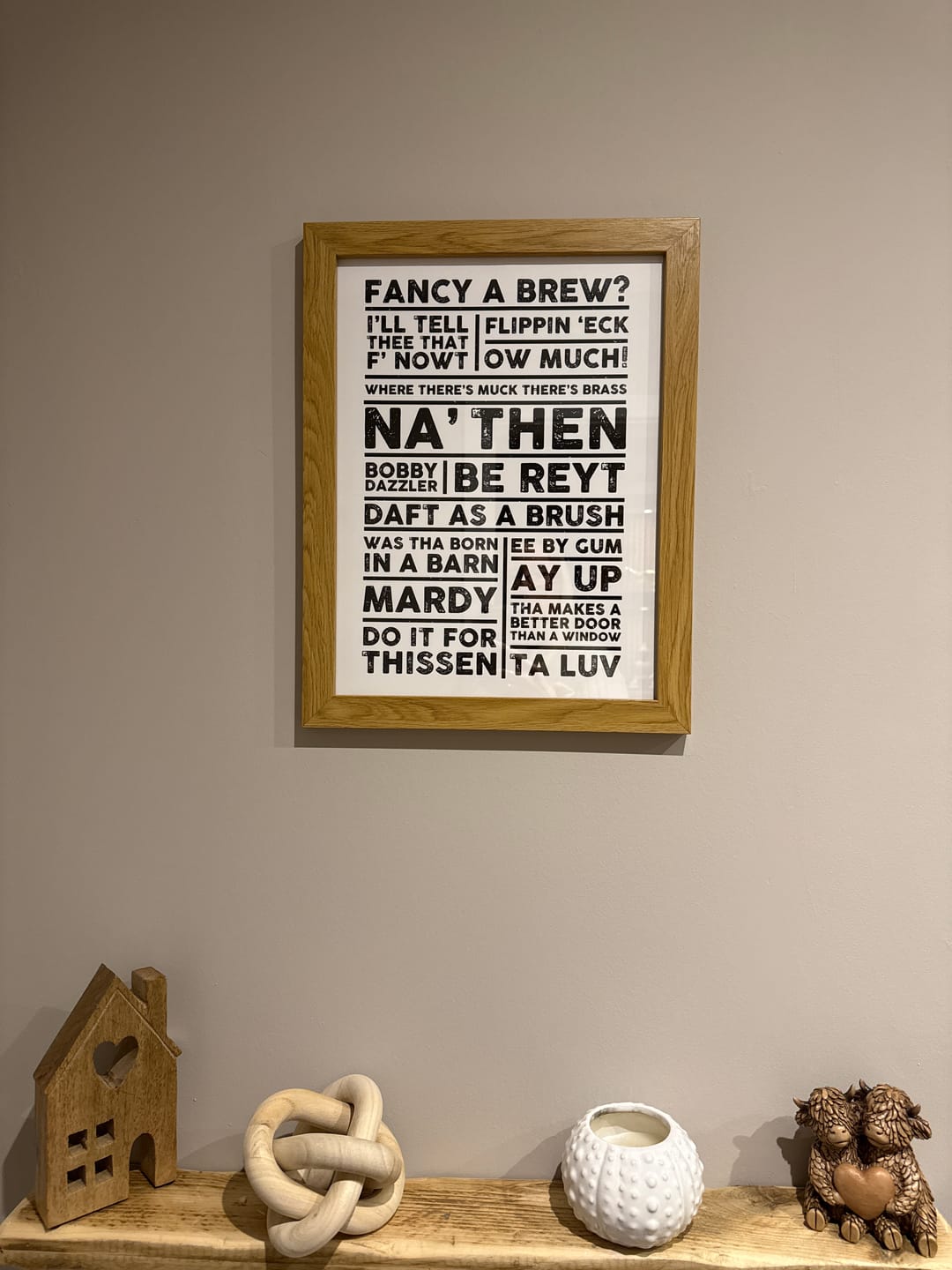 Customer photo review of Yorkshire Sayings - Print