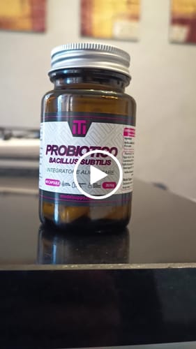 Customer video review of PROBIOTICO Bacillus subtilis - 60 cps