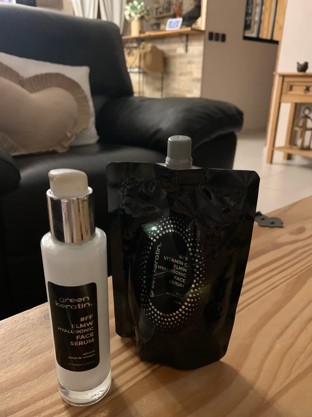 Customer photo review of VITAMINE C ELMW - Sérum à l'acide hyaluronique pour le visage, Sans Parfum
