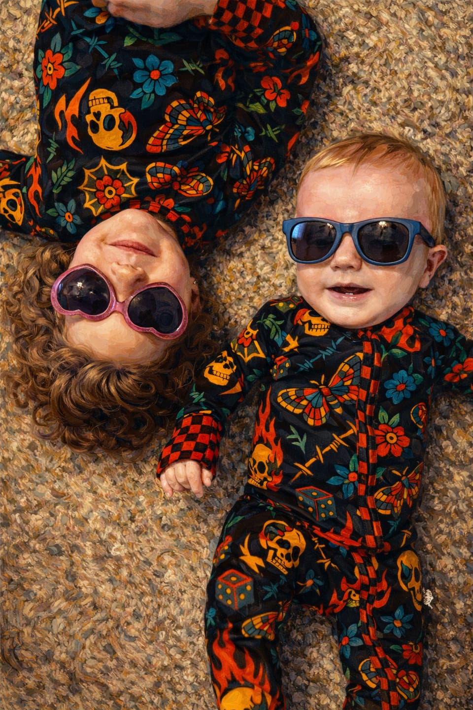 Customer photo review of Bamboo Zippy Sleeper in Inkworks