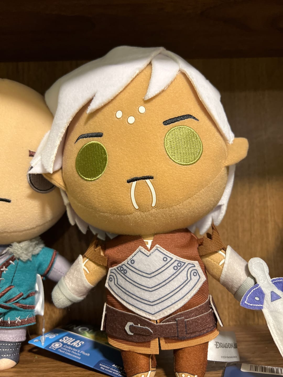 Customer photo review of Dragon Age - Fenris Collector's Plush