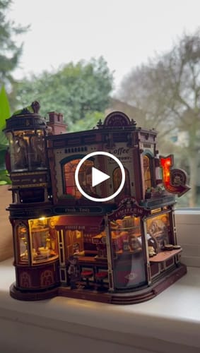 Customer video review of Dreamy Coffee Factory 3D Wooden Puzzle