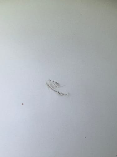 Customer photo review of Ultimate Chip Repair - Fiberglass, Acrylic, Porcelain Repair Kit