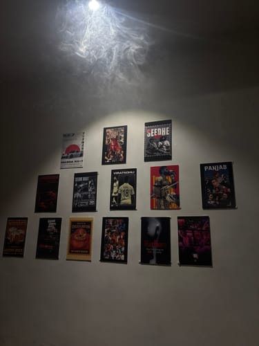 Customer photo review of CUSTOM WALL COLLAGE POSTERS