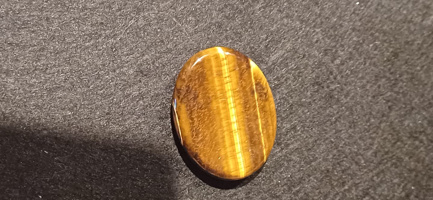 Customer photo review of Pierre anti-stress Oeil de Tigre