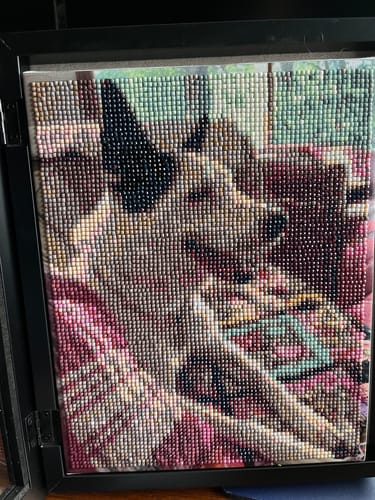 Customer photo review of Diamond Painting - Custom Photo
