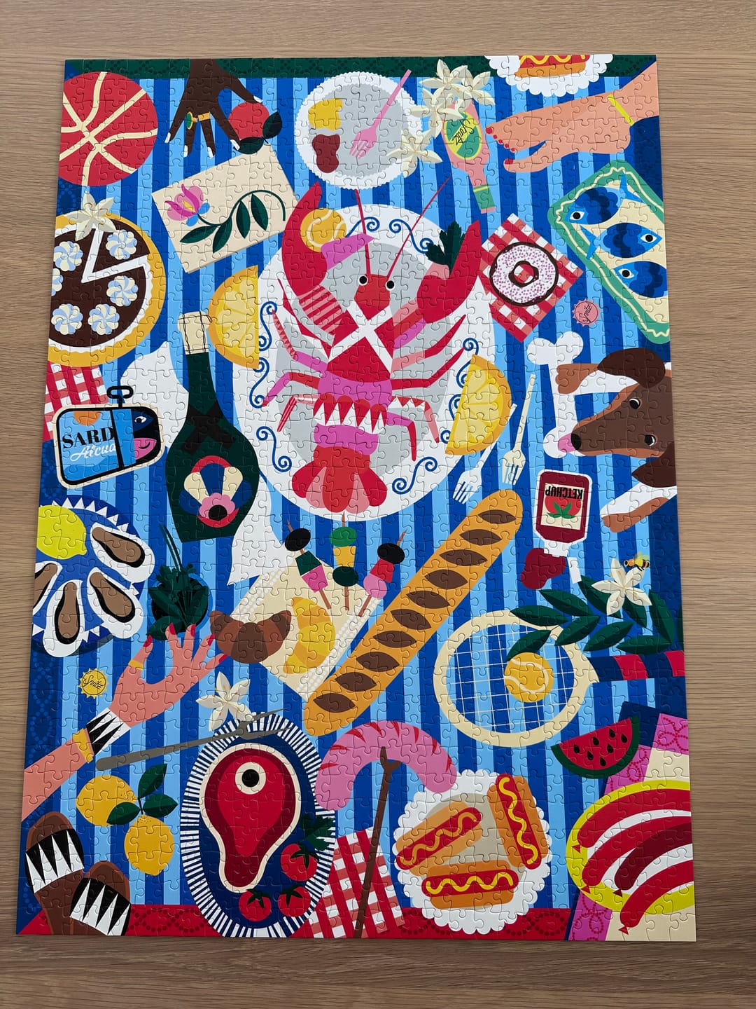 Customer photo review of Seaside Feast