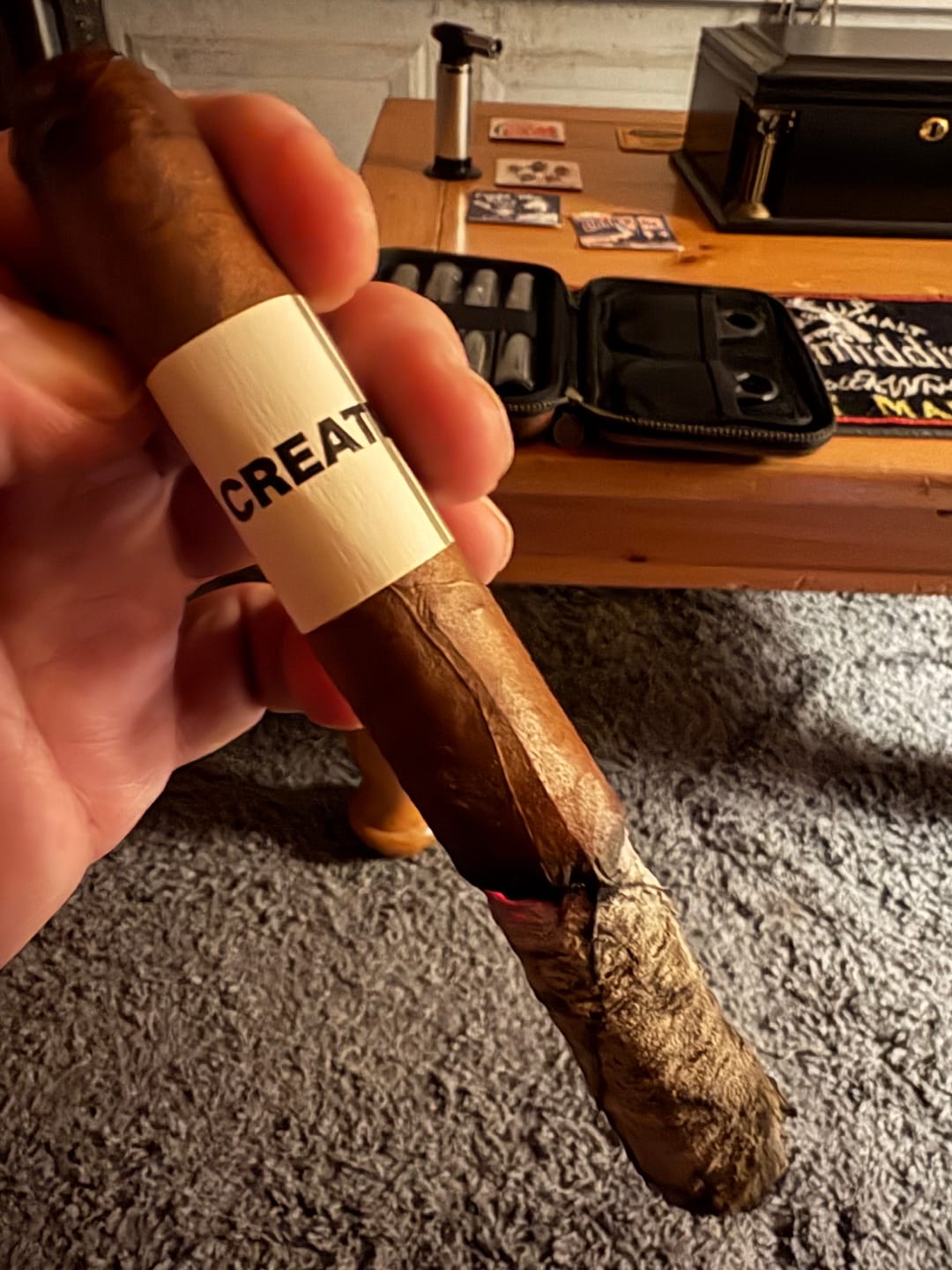 Customer photo review of Core Subscription Luxury Cigars Monthly
