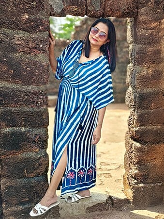 Customer photo review of Mrignayani Maxi Dress