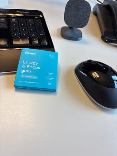 Customer photo review of Energy & Focus Gum