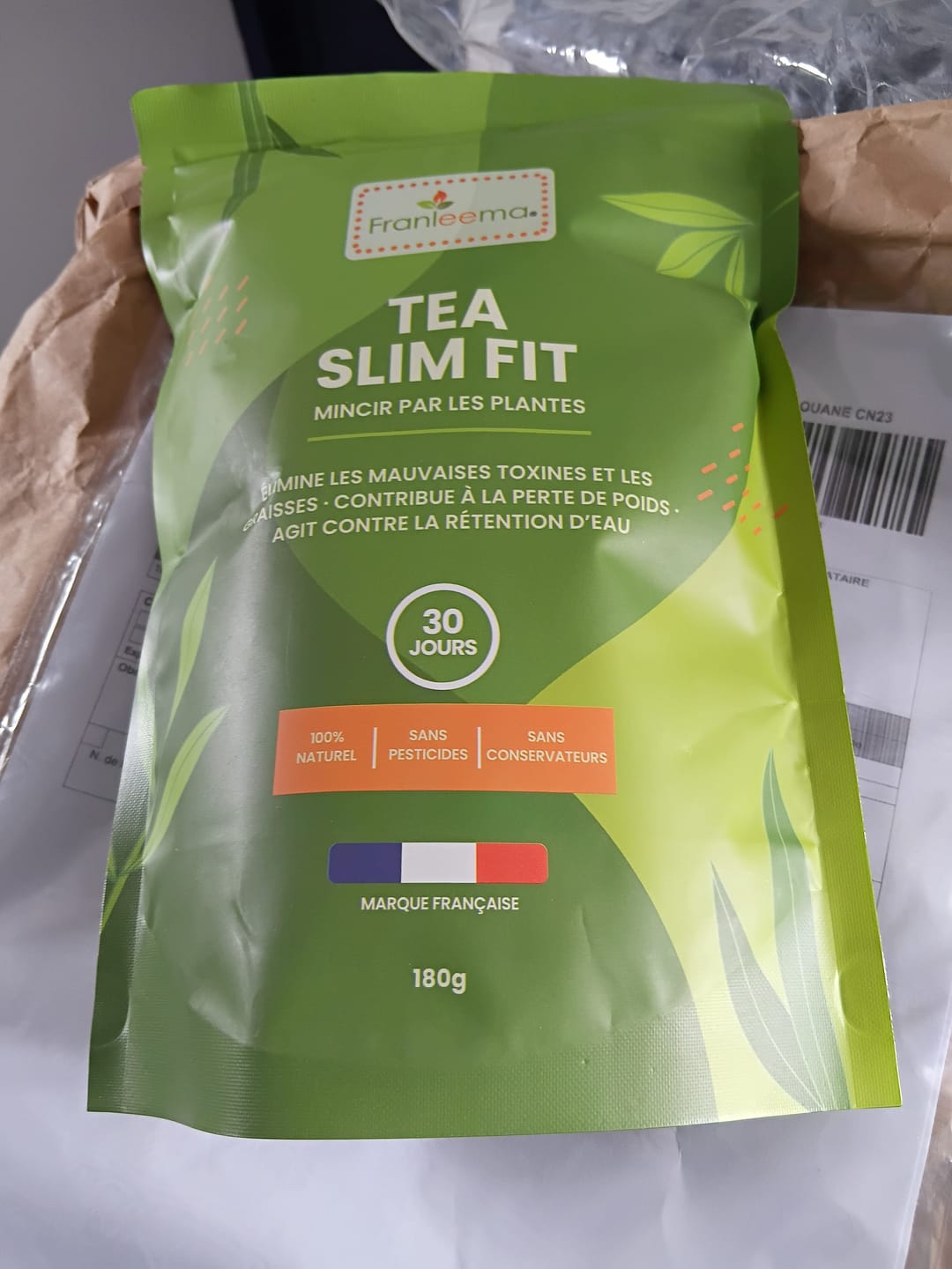 Customer photo review of Tisane pour perdre du poids - Tea Slim Fit™