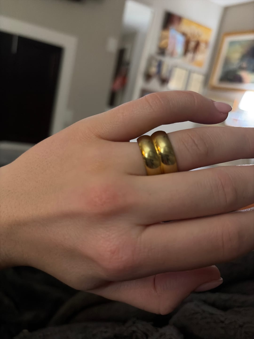 Customer photo review of Birdie Stack Ring (Bundle)
