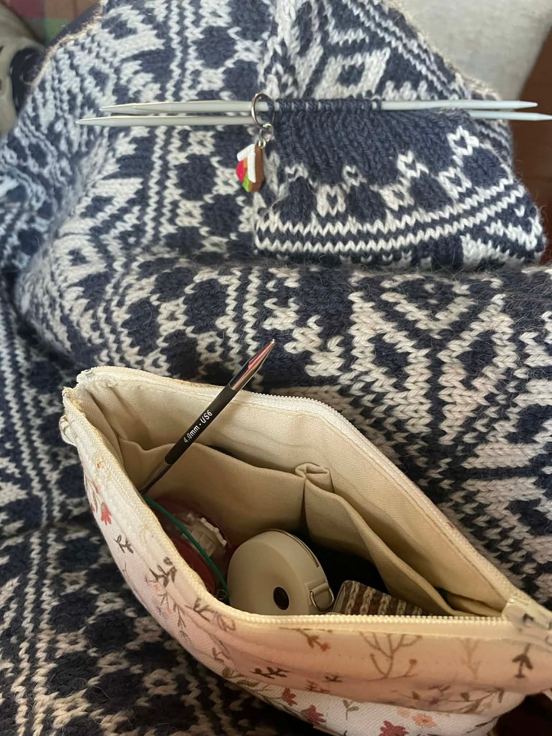 Customer photo review of Autumn Notion Pouch