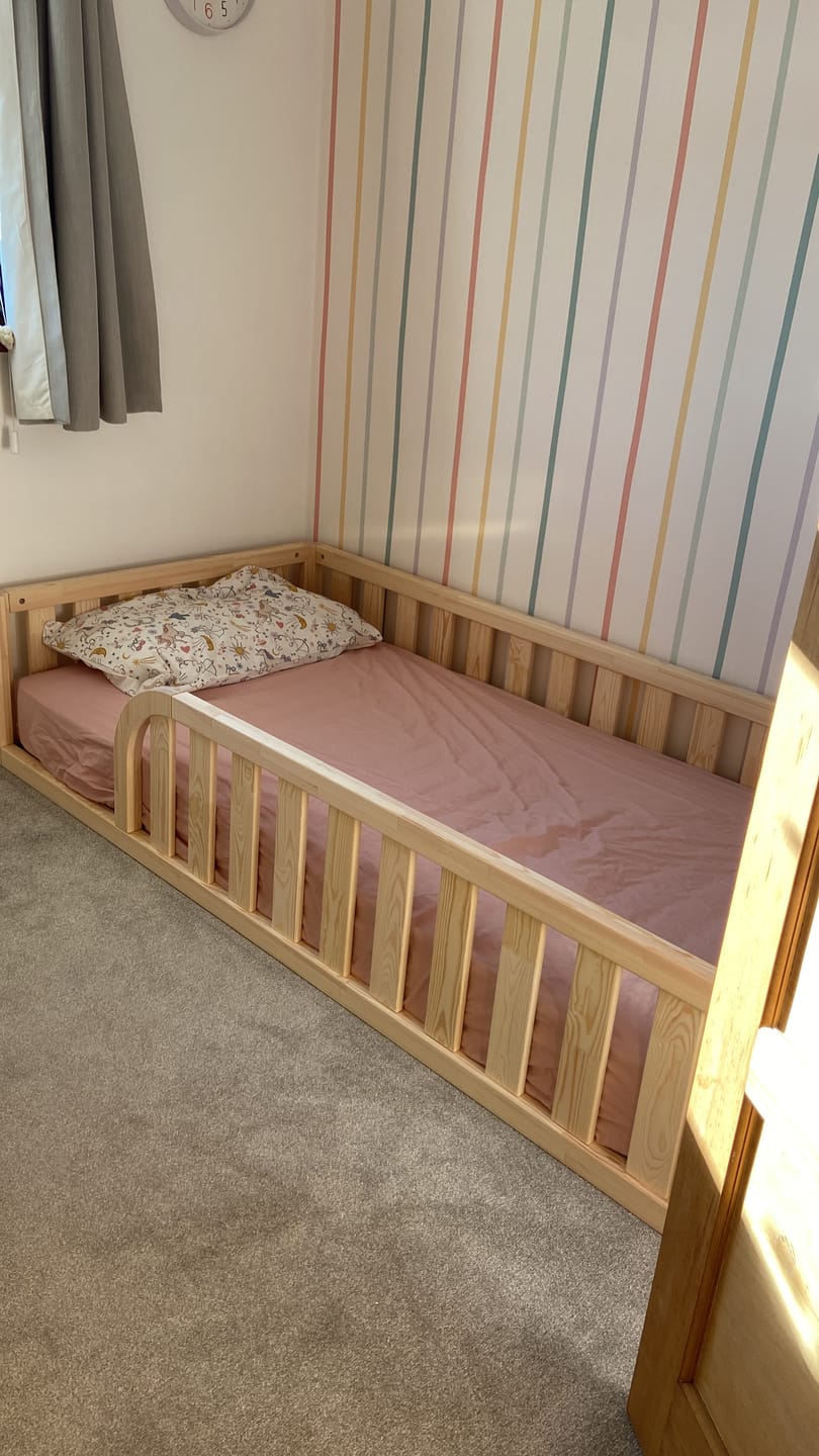 Customer photo review of Toddler Floor Bed