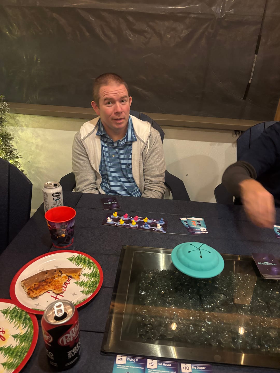 Customer photo review of Abducktion Base Game + IntergalacDuck Expansion (ships inside main box!)
