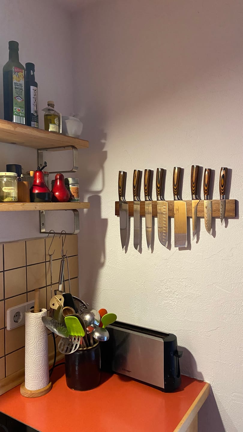 Customer photo review of Magnetische Holzleiste Kōyōju